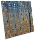 Gustav Klimt Beech Grove Forest CANVAS WALL ART Square Print