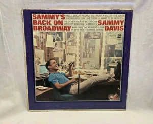 Sammy Davis Jr. Sammy's Back On Broadway Record Vinyl LP - Picture 1 of 6