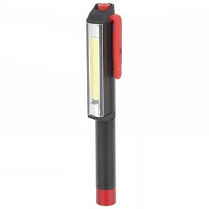 Hyper Tough 160-Lumen LED ALUMINUM PENLIGHT FLASHLIGHT Magnetic Tip Pocket Clip - Picture 1 of 9