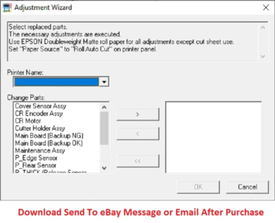 Epson Plotter Service Program Stylus Pro 7600 9600 - Image 1 of 2