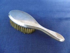 PETITE BROSSE A CHEVEUX ANCIENNE POUR ENFANT OU GRANDE POUPÉE - POINÇONS ARGENT - Imagen 1 de 12
