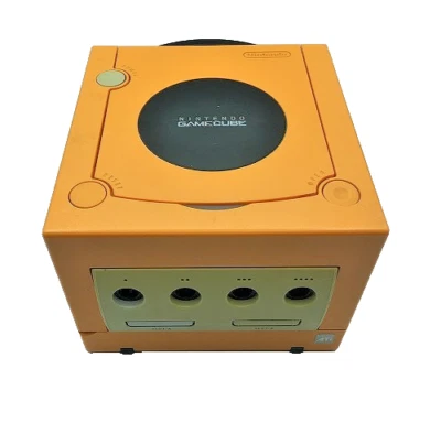 Nintendo GameCube Console DOL-001 Orange w/ Controller & Cables NTSC-U/C US - Image 1 of 3