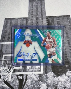 2023-24 Panini Phoenix Basketball - Calligraphy Signature /5 - Patrick Ewing - Bild 1 von 3