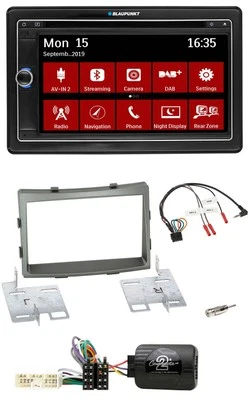 Blaupunkt Bluetooth DAB 2DIN USB DVD Lenkrad Autoradio für SSangYong Rodius ab 2 - Bild 1 von 4