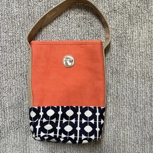 Carrito de Mano Doble Vino Spartina 449 Daufuskie Island Naranja/Marino/Crema - Imagen 1 de 9