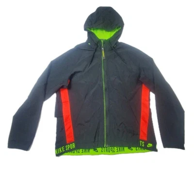 Chaqueta Nike Hombre Grande Negra Verde Roja Manga Larga Cremallera Completa Dri-Fit Adulto Nueva con Etiquetas Foto 1 de 4