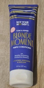 (NEW) Not Your Mothers Blonde Moment Purple Treatment Conditioner 8oz - Picture 1 of 2
