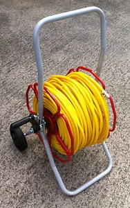 READY TO USE 8mm Microbore Reel Trolley With 100mtr hose and Rectus 21 Coupling - Picture 1 of 1
