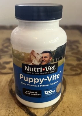 Nutri-Vet Puppy-Vite Chewables for Dogs | Experation 7/26 - Image 1 of 4