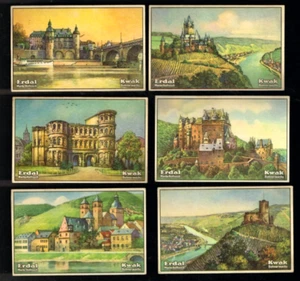 ERDAL Sammelbilder komplette Serie 54 MOSEL Trier Koblenz Bernkastel - Burg Eltz - Bild 1 von 2