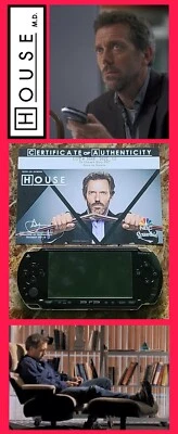 (OFERTA) HOUSE MD: Juego portátil Hugh Laurie con certificado de autenticidad de estudio Foto 1 de 4