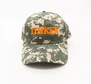 Timken Camo Green Camouflage Hunting Fishing Adjustable Hat Cap - Picture 1 of 13