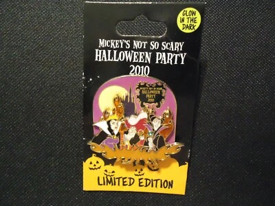PIN DE VILLANOS DISNEY WDW MICKEY'S NOT SO SCARY HALLOWEEN PARTY 2010 LE 2000 Foto 1 de 2