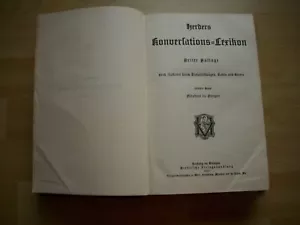 Herders Konversationslexikon VI Band dritte Auflage 1906 - Bild 1 von 8