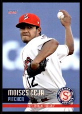 2021 Choice Moises Ceja Rookie Spokane Indians A Colorado Rockies