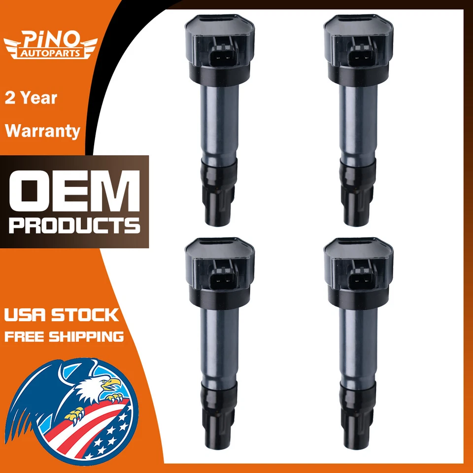 4*Bobinas de encendido superiores OEM para Smart Forfour 2003-06 Mitsubishi H530 MW250963 Foto 1 de 4