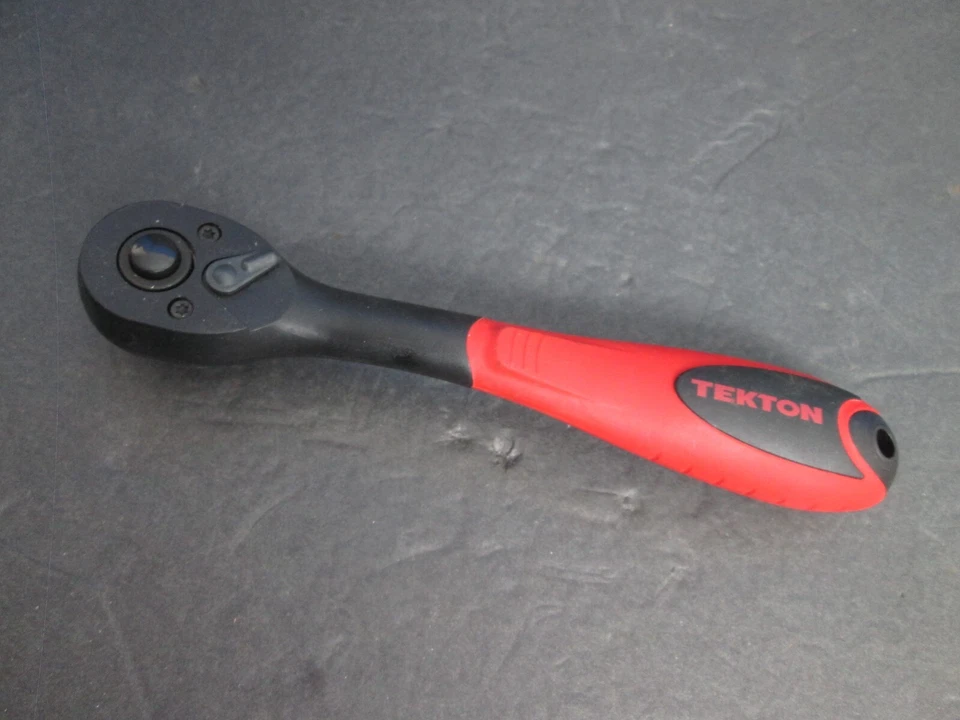 TEKTON 1458 1/2-Inch Drive by 10-Inch Composite Offset Ratchet, 72 Tooth  B2 - Image 1 of 2