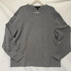 Sudadera Banana Republic Para Hombre Talla XL Manga Larga Cuello Redondo Gris Jaspeado - Imagen 1 de 5
