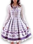 AMAVEL Fantasy Merry-Go-Round Dress in Lavender UK Size 10-12 – NEW
