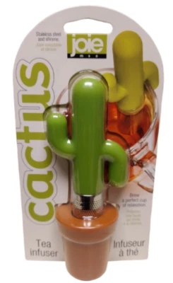 Infusor de taza de té Joie MSC International Cactus - Acero inoxidable - Sin BPA Nuevo Foto 1 de 3