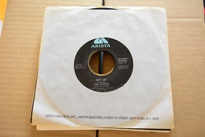 THE KINKS "A ROCK N ROLL FANTASY / GET UP" 45RPM 7" SINGLE VG [B4-58] Foto 1 de 4