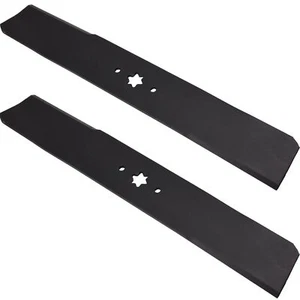 2x 48,5cm (19”) Klingensatz für MTD 115/96B 120/96 125 125H 130 135 155 Messer - Bild 1 von 3