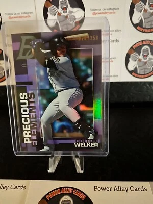 2020 Topps Precious Elements Colton Welker No.PE-10 Rockies 026/250 - Image 1 of 2
