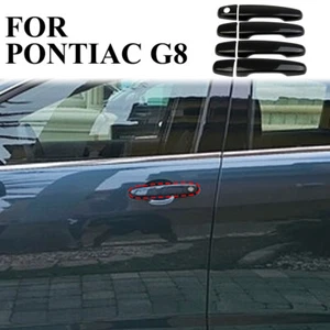 Kit de embellecedores de cubierta de manija de puerta exterior estilo fibra de carbono apto para Pontiac G8 - Imagen 1 de 5