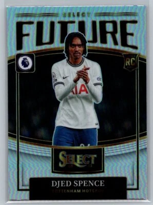 2022-23 Panini Select Premier Parallel Rookie #24 Djed Spence Tottenham Hotspur - Image 1 of 2