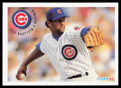 1994 Fleer 379 Jose Bautista Chicago Cubs - Image 1 of 2