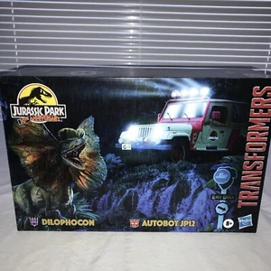 Transformers Jurassic Park x Toys Dilophocon & Autobot JP12 Set! Sealed! Unused! - Picture 1 of 4