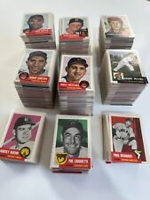 1991 TOPPS BASEBALL ARCHIVES "THE ULTIMATE 1953 SERIES" Lot 1,142 Cards