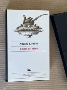 Auguste Escoffier - Il libro dei menù - Serra e Riva 1983 menu - Picture 1 of 13