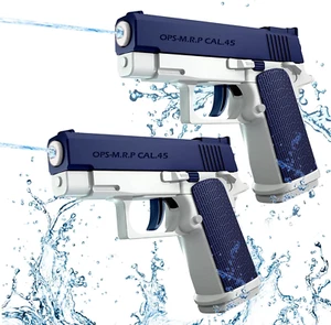 Pistola Ad Acqua 2 Pezzi Pistole Ad Acqua per Bambini Portata 10 Metri per Estiv - Foto 1 di 12