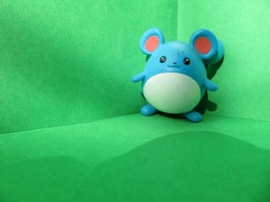 MARILL 1-1/2" Pokémon VINTAGE Stamped: NINTENDO C-G-T-S-J TOMY Made in CHINA - Picture 1 of 6