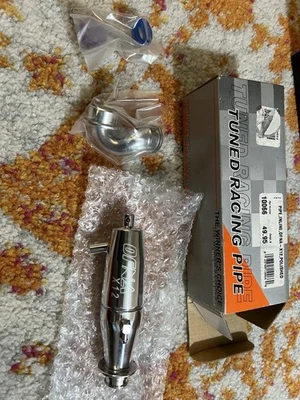 Ofna X12 Polished Tuned Racing Nitro Pipe - Image 1 of 4