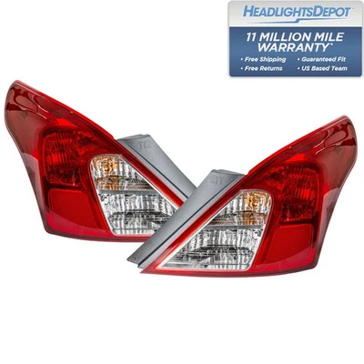 Juego de luces traseras izquierda derecha par para Nissan Versa 2012-2018 sedán Foto 1 de 3