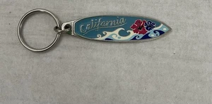 Portachiavi souvenir viaggio California timbrato Canada lungo 2 3/4" - Foto 1 di 5