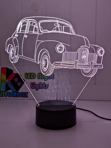 HOLDEN FX 48-215 Car Personalised 3D LED Light Night Colour Change Lamp Mancave - Picture 1 of 16