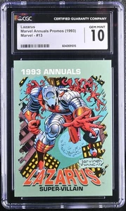 Lazarus #13 CGC 10 Gem Mint Marvel 1993 Super-Villain Marvel Annuals Promos - Bild 1 von 2