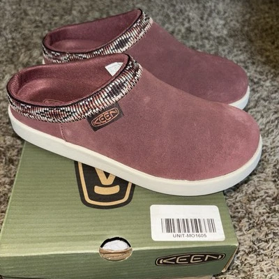 Keen Women's Elle Suede Mule Slip On Shoes Size 5.5 New Andorra Birch - Image 1 of 4