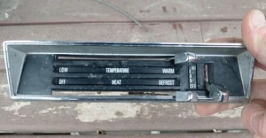 1968-1972 FORD TRUCK HEATER CONTROLS + CABLES F100 F250 USED OEM 68 69 70 71 72  - Picture 1 of 7