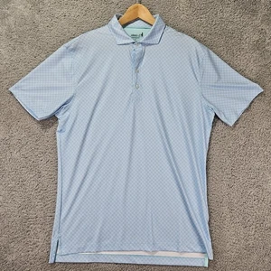 Johnnie-O Performance Active Golf Polo Men’s Size Medium Riviera Geo Print NWT - Picture 1 of 9
