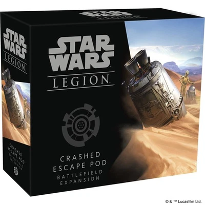 Crashed Escape Pod Battlefield Expansion for Star Wars Legion Miniatures Game - Image 1 of 2