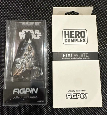 FiGPiN Star Wars A New Hope Darth Vader 2026 L E 500pcs *SOLD OUT* & Wall Module - Image 1 of 2