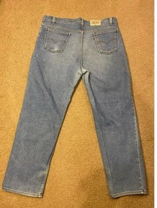 Levi Strauss Signature 540 Jeans Men's 42x30 Flex Fit Vintage 90s Brown Tab - Picture 1 of 9