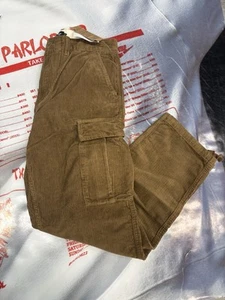 Pantalones cargo de pana marrón VANS - Imagen 1 de 1