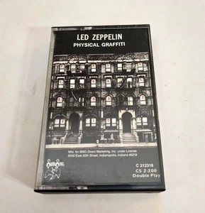 Led Zeppelin Physical Graffiti Cassette Tape 1975 Excellent Condition - Picture 1 of 4