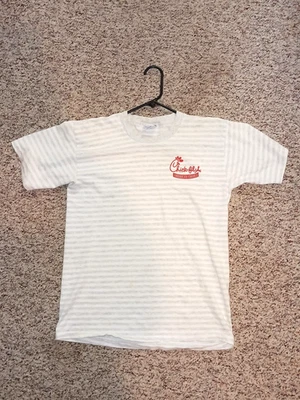 Camiseta Chick-fil-A VINTAGE America's Choice Hombre Mediana Rayas Foto 1 de 4