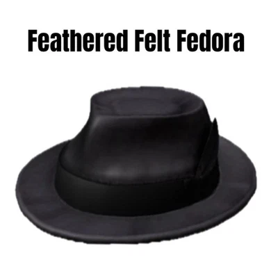 Roblox Feathered Felt Fedora Virtual Item Toy Code - Get it within 24hr